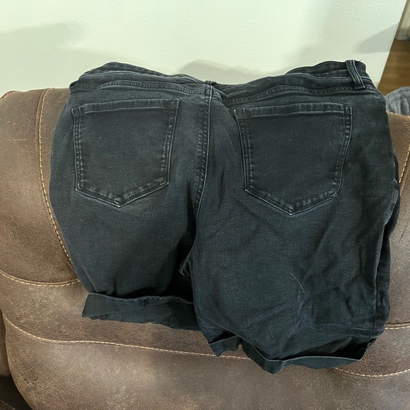 Nine West Charcoal Bermuda Shorts - Picture 1 of 2